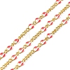 Brass Enamel Figaro Chains CHC-L053-09G-06-1