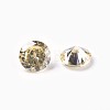 Cubic Zirconia Pointed Back Cabochons ZIRC-WH0001-B11-2