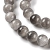 Natural Selenite Beads Strands G-C142-01A-6