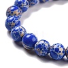 Synthetic Imperial Jasper Beads Strands G-E568-01A-03-3