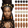 110Pcs 7 Styles Plastic and Wood Beads KY-PA0001-18-1
