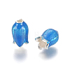 Alloy Enamel Beads PALLOY-E570-01S-C-2