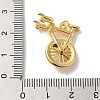 Brass Cubic Zirconia Pendants KK-M278-16G-3