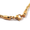 Brass Chain Necklaces KK-B082-26G-3
