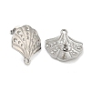 304 Stainless Steel Stud Earring Findings STAS-Z175-02P-02-2