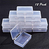 Plastic Bead Containers LS-CON-WH0068-45-5