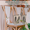 10Pcs Paper Gift Tote Bags with Nylon Ribbon Handles ABAG-TA0002-31B-9