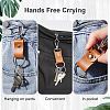 Cowhide Leather Pendant Decoration HJEW-WH20012-05A-3