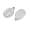 304 Stainless Steel Pendants SA-CBA3ECF-24P-2