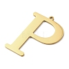 304 Stainless Steel Pendants STAS-C157-01G-P-2