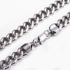 304 Stainless Steel Necklaces NJEW-D281-23P-3