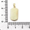 Brass Enamel Pendants X-KK-P336-14G-02-3