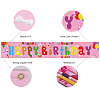 Polyester Hanging Banners Children Birthday AJEW-WH0190-002-4