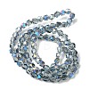 Electroplate Glass Beads Strands EGLA-K061-07A-HR03-2