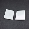Opaque Glass Pendants G-O175-34-2
