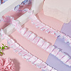 10Yards Polyester Lace Ribbon OCOR-TA0004-26E-7