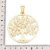 Rack Plating Eco-Friendly Alloy Big Pendants FIND-N005-40G-3