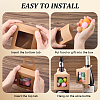 27Pcs Square Kraft Paper Wine Gift Hanging Boxes CON-CN0001-32-3