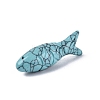 Synthetic Turquoise Carved Pendants G-T144-47B-2