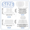 4styles Plastic Mesh Canvas Sheet DIY-TA0015-42-3