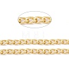 Alloy Textured Curb Chains LCHA-I002-02G-4