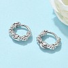 Brass Hoop Earrings EJEW-Q015-03P-01-4