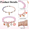 1Bag Plastic & Glass Beaded Stretch Bracelets BJEW-PA0001-10A-6