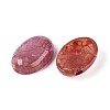 Natural Crackle Agate(Dyed & Heated) Cabochons G-N361-05A-04-2