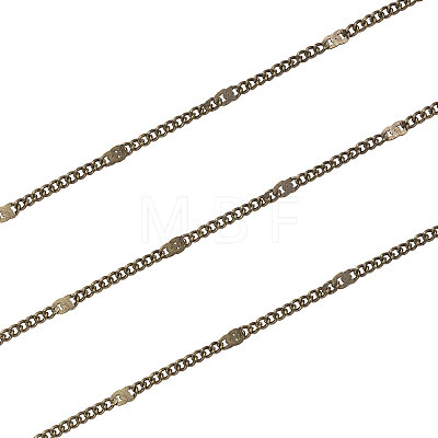 Brass Coated Iron Cable Chains CH-CJ0001-05AB-1