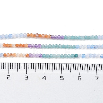 Natural Agate Beads Strands G-P514-A05-01-1