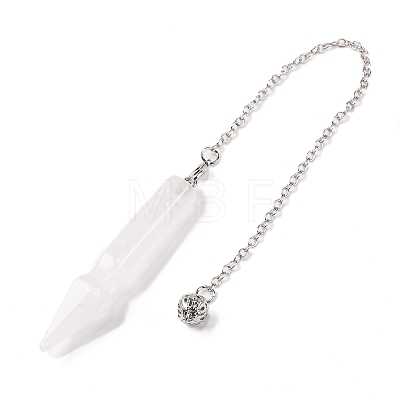 Natural Quartz Crystal Pointed Dowsing Pendulums G-Q184-04E-P-1