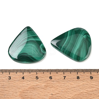 Natural Malachite Cabochons GG-CBA78D8-02-1