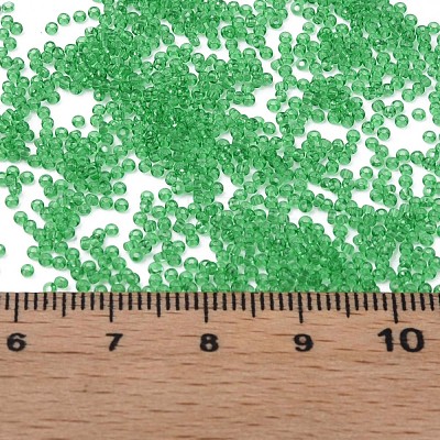 15/0 Transparent Czech Glass Seed Beads SEED-N004-004-20-1