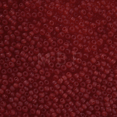 12/0 Grade A Round Glass Seed Beads SEED-Q006-M08-1