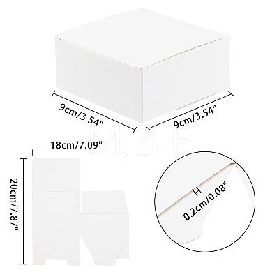 Foldable Cardboard Paper Jewelry Boxes CON-PH0001-78-1