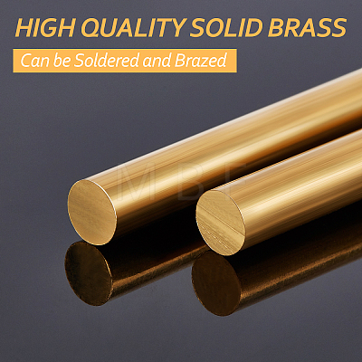 BENECREAT Brass Stick KK-BC0002-17-1
