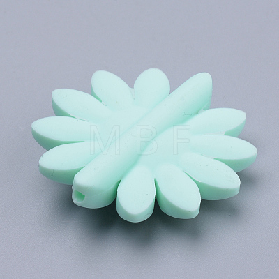 Food Grade Eco-Friendly Silicone Focal Beads SIL-Q011-02C-1
