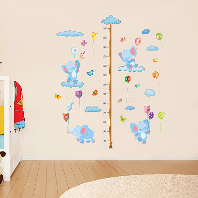 PVC Height Growth Chart Wall Sticker DIY-WH0232-037-1