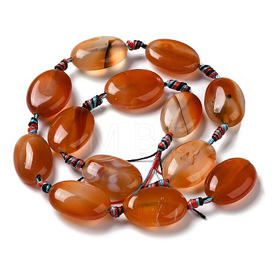 Natural Agate Beads Strands G-K334-02B-1