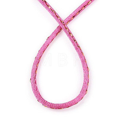 Metallic Stain Beads String Cords NWIR-R024-105-1