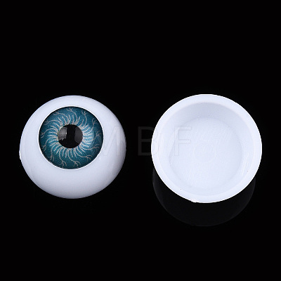 Craft Plastic Doll Eyeballs DIY-PH0019-63B-20mm-1