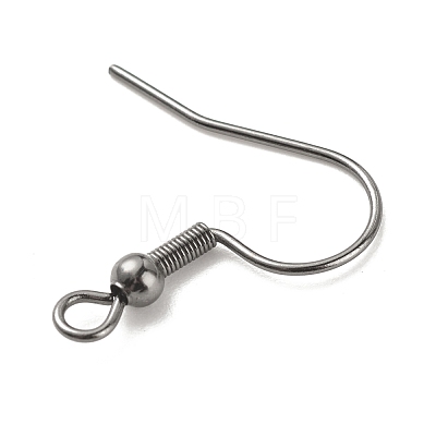 316 Stainless Steel Earring Hooks STAS-G257-01B-1