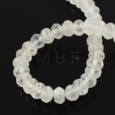 Natural Quartz Crystal Beads Strands X-G-R186-14-1