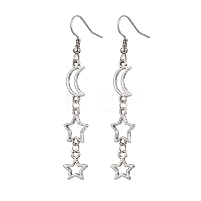 Alloy Dangle Earrings EJEW-JE05620-1