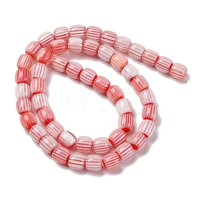 Handmade Lampwork Beads Strands LAMP-K041-01B-19-1