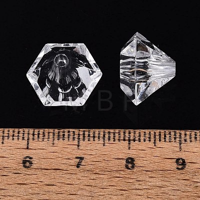 Transparent Acrylic Beads X-TACR-ZX019-14-1