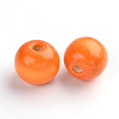 Natural Maple Wood Beads TB20mmY-4-1