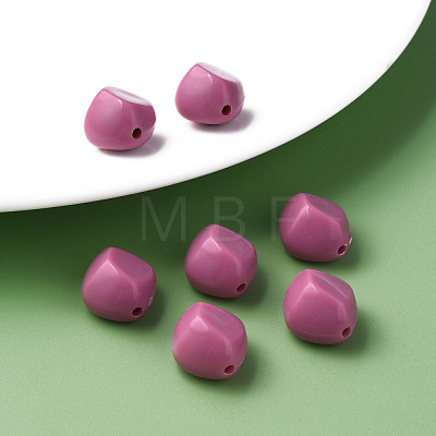 Opaque Acrylic Beads MACR-S373-137-A12-1