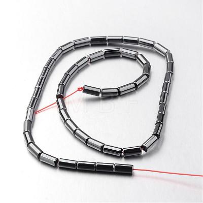 Non-magnetic Synthetic Hematite Bead Strands G-F300-37C-09-1