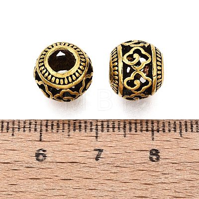Tibetan Style Alloy European Beads FIND-Q121-17AG-1
